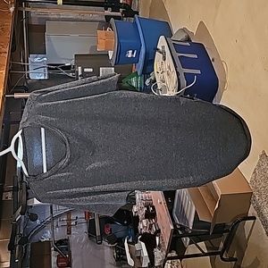 Shein Grey roched sode short sleeve top sixe 2xl